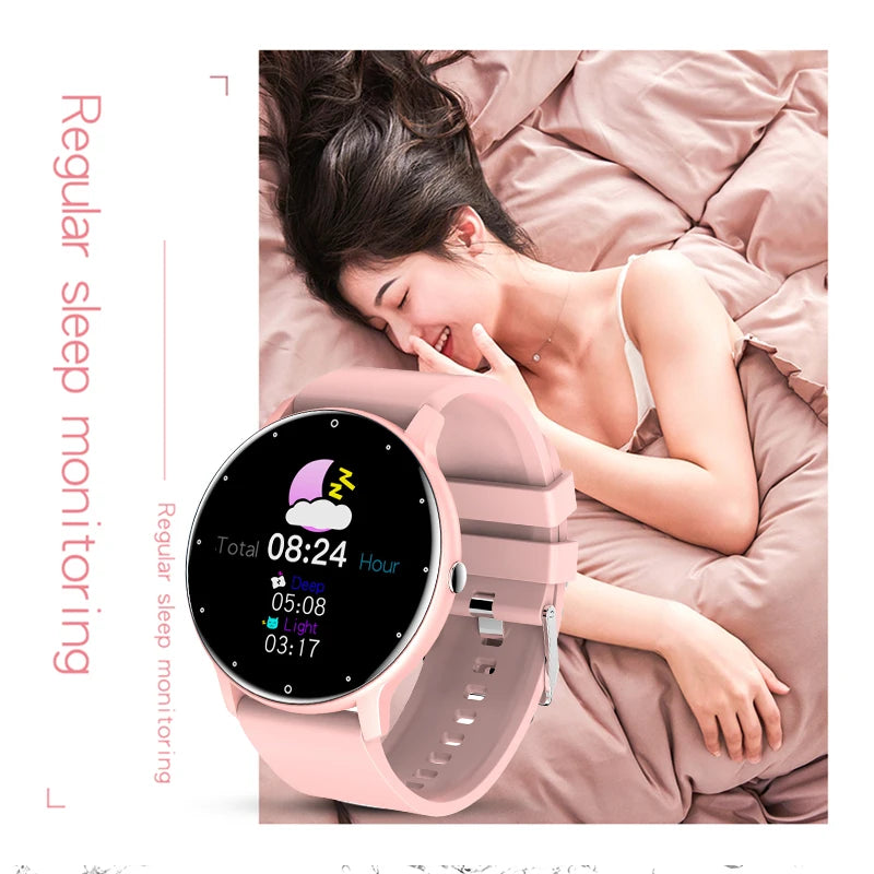 LIGE 2025 New Smart Watch Women Full Touch Screen Sport Fitness Watches IP67 Waterproof Bluetooth For Android ios smartwatch Men