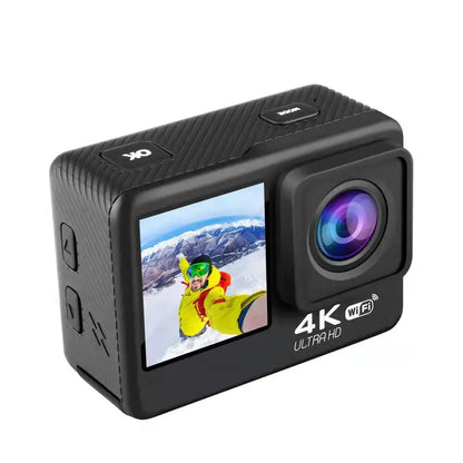 Action Camera 5K 4K60FPS 50MP 2.0 Touch EIS Pre-Record Wireless Mic Wi-Fi 170D DVR Webcam Waterproof 30M 5X Zoom Sports Camera