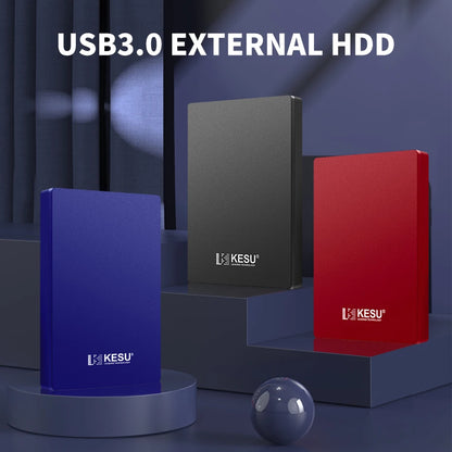 HDD Portable External Hard Drive 2tb/1tb/500gb 2.5" USB Hard Disk Storage memory for PC, Desktop tablets Laptop MacBook Computer