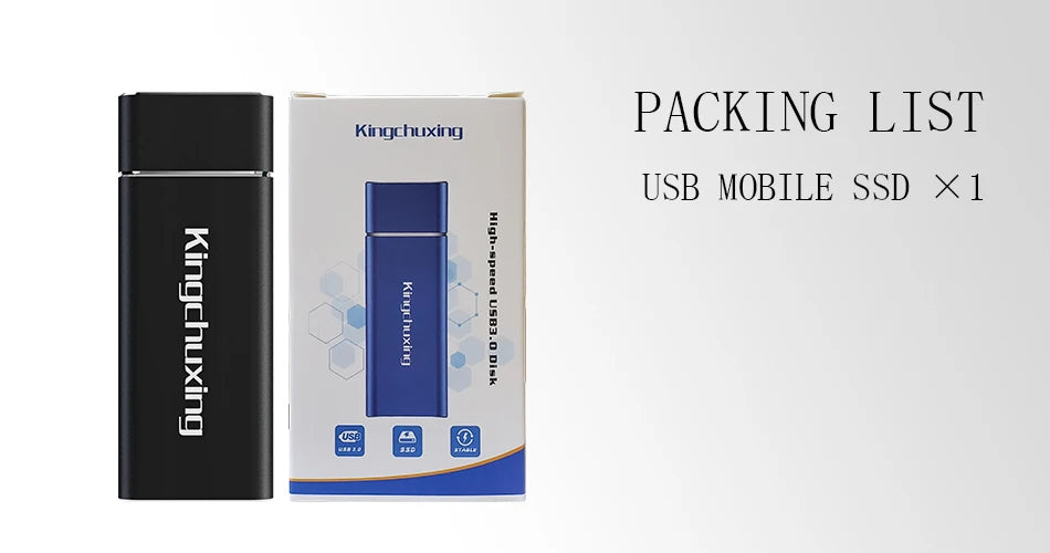 2TB Portable SSD 1TB M.2 Portable Solid State Drive USB3.0 High-speed Hard Disk External Hard Disk For Laptops/desktop