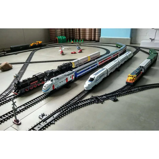 1:87 Track Scene Accessories Cave Railway Crossing Station Road Resistance Children's Toy Simulation Electric Train Model Boy