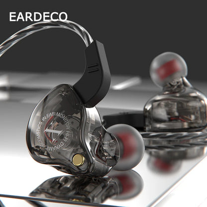 EARDECO Mobile Wired Headphones for Phone Earphone Super Bass Stereo In Ear 3.5mm Headphone with Mic Earbuds Noise Cancelling