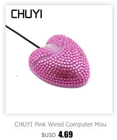 Cute Pink Mouse 2.4G Wireless USB Mini Rechargeable Ergonomic Gift Mause Cartoon Computer Silent Click Optical Mice for Kids