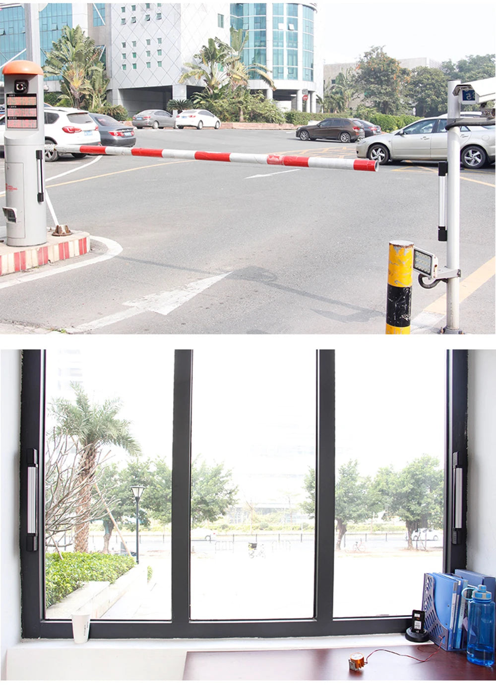 Home Smart Wireless Home Security 4 Beams Alert Infrared Sensor Alarm system Anti-theft Motion for Wall Window Detector Alarm