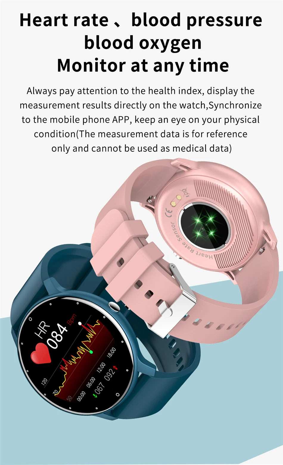 LIGE 2025 New Smart Watch Women Full Touch Screen Sport Fitness Watches IP67 Waterproof Bluetooth For Android ios smartwatch Men