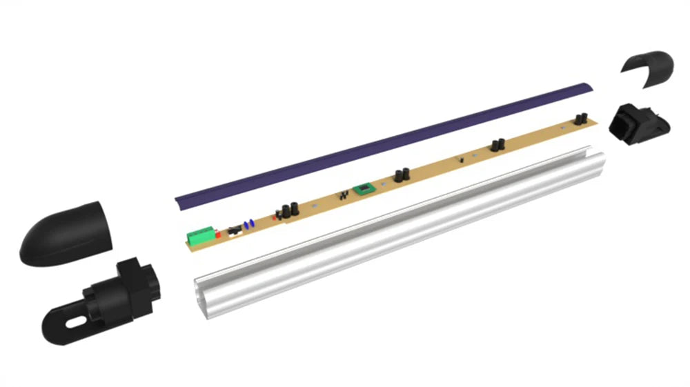 Home Smart Wireless Home Security 4 Beams Alert Infrared Sensor Alarm system Anti-theft Motion for Wall Window Detector Alarm