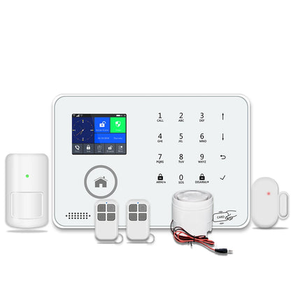 2.4 Inch GSM+WIFI Home Security  Burglar  Alarm System  With IP Camera