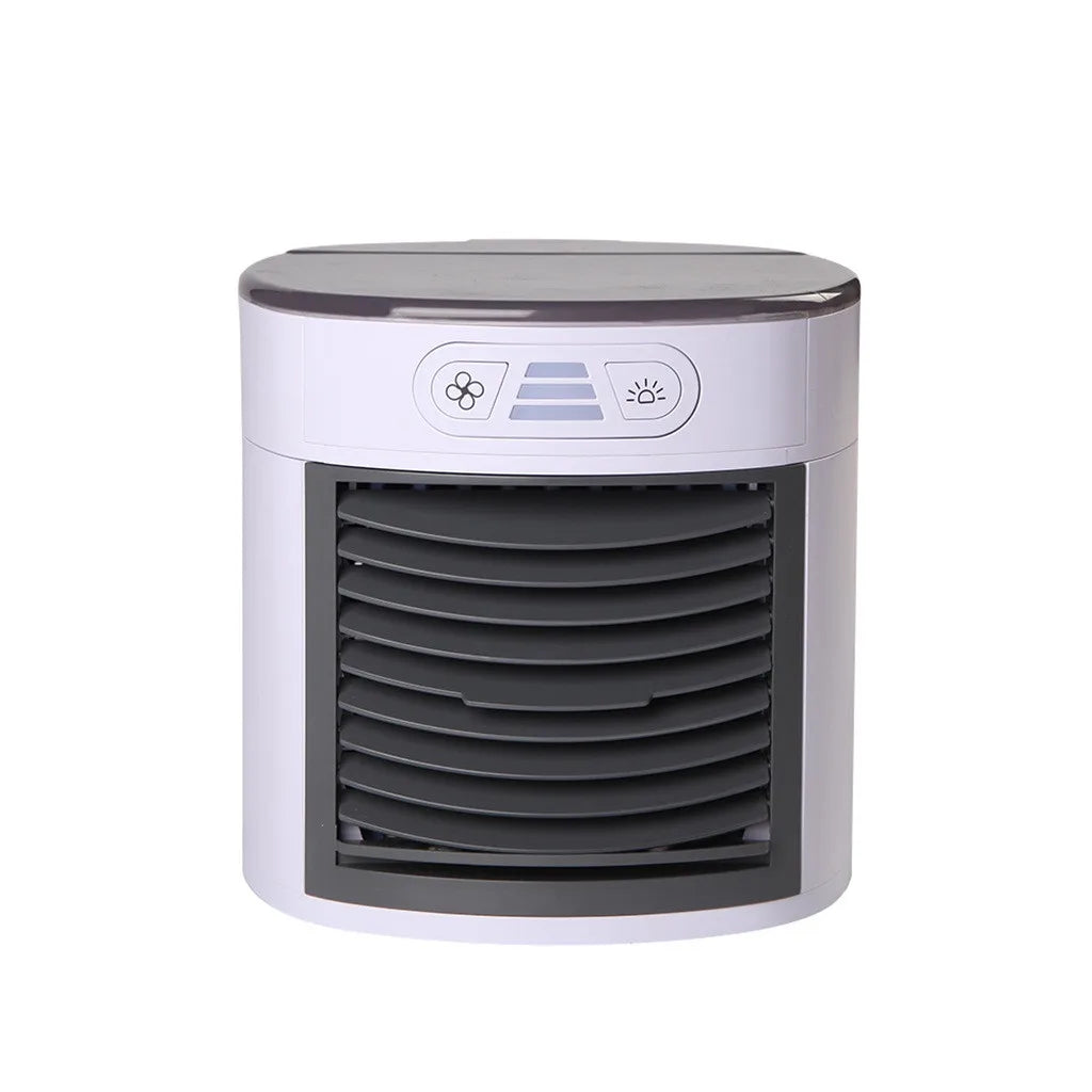 Portable Air Conditioner Usb Desktop Air Conditioning Usb Convenient Air Cooler Fan Digital Humidifier Mini Air Cooling Fan