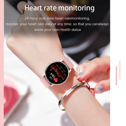 LIGE 2025 New Smart Watch Women Full Touch Screen Sport Fitness Watches IP67 Waterproof Bluetooth For Android ios smartwatch Men