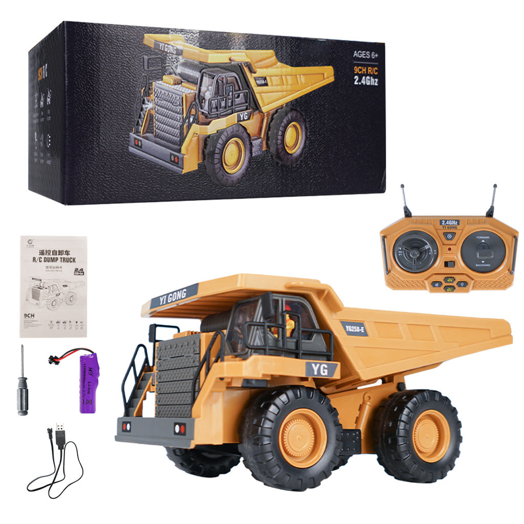 RC Excavator 1:20 Remote Control Truck 2.4G RC Crawler Engineering Vehicle Truck Radio Control Children's Day Christmas Gifts