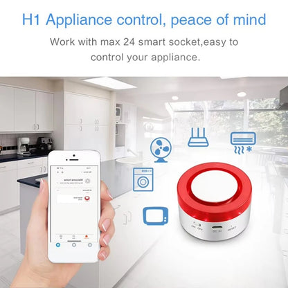 ABGI-Tuya Smart Home Security Alarm System Set Wifi Wireless Burglar Alarm Home Burglar Motion Door Window Sensor