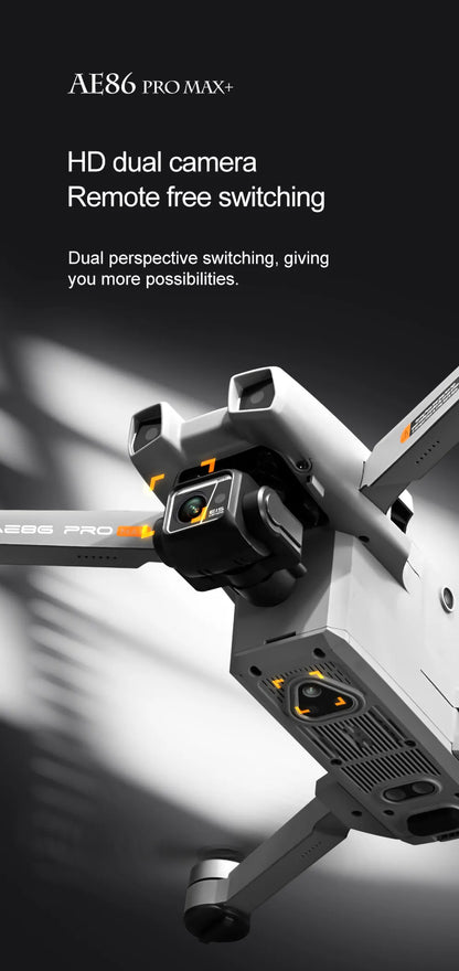 AE86 PRO MAX/S155 GPS Drone Professional 8K 3-axis PTZ Aerial Obstacle-Avoiding Brushless Motor 5G WIFI RC Quadcopter Toys