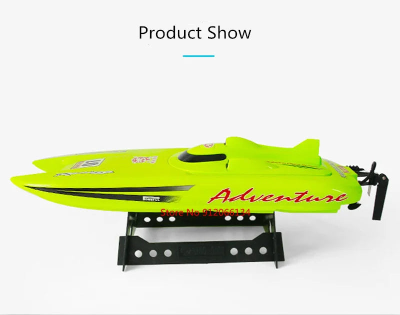 53CM Large 40KM/h High Speed Remote Control RC Racing Boat 150M 2 way Navigation Waterproof Dual Body Electric RC Speedboat Toy