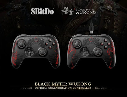 8BitDo Gamepads PC Black Myth Wukong Ultimate 2C Wireless or Wired Gaming Controller Windows 10 11 Steam Raspberry Pi Android