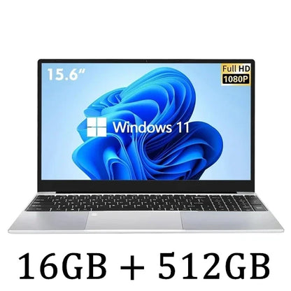 CARBAYTA 15.6" Laptop Computer Intel N5095 Notebook PC 16GB 32GB DDR4 128GB-2TB SSD Office Study PC Windows 11 1080P Laptops