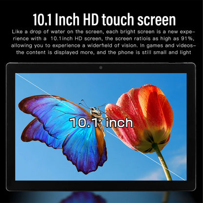 10.1 Inch Tablet for Android 13 8  CPU 8GB 256GB Support 4G Network 7000mAh Battery 5G WIFI Tablet For Android 13 Tablet