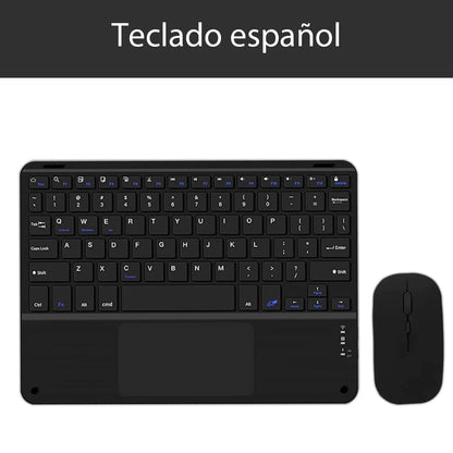 Bluetooth Wireless Keyboard Android IOS Windows Black Keyboard And Mouse Extra Long Standby Tablet Keyboard IPad Keyboard