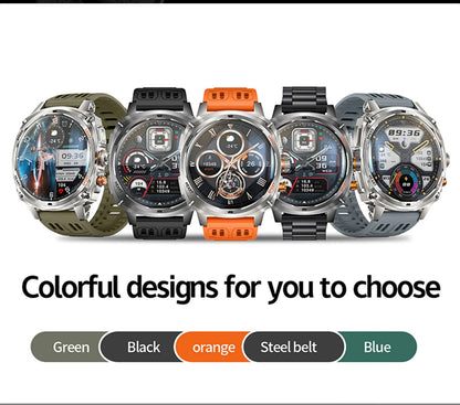 LIGE NEW Smart Watch Men 800mAh Large Battery Bluetooth Call IP67 Waterproof Smartwatch 100+Sport Health Monitor Smartwatches