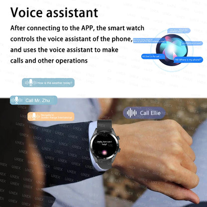 New Plus Smartwatch Hombre Bluetooth Call HD Screen Full Offers Today Health Tracking Diy Faces Gift Men Watches Smart Commerce