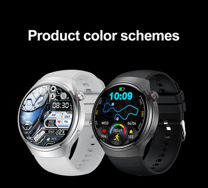 2025 New Fashion Ladies Smart Watch Full Screen Touch Health Monitoring Waterproof Blue Call Smartwatches Android IOS