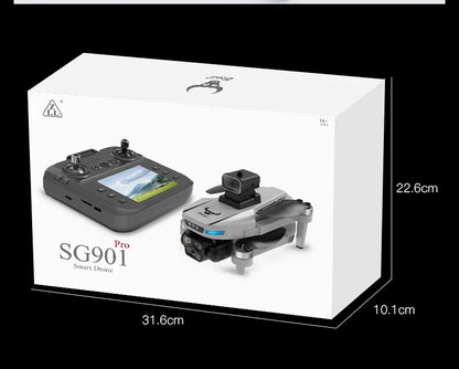 Drone 8K Professional GPS HD Camera Drones 5G WIFI FPV Video 4k UAV 5.9 inch large screen remote control RC Dron SG109 PRO MAX