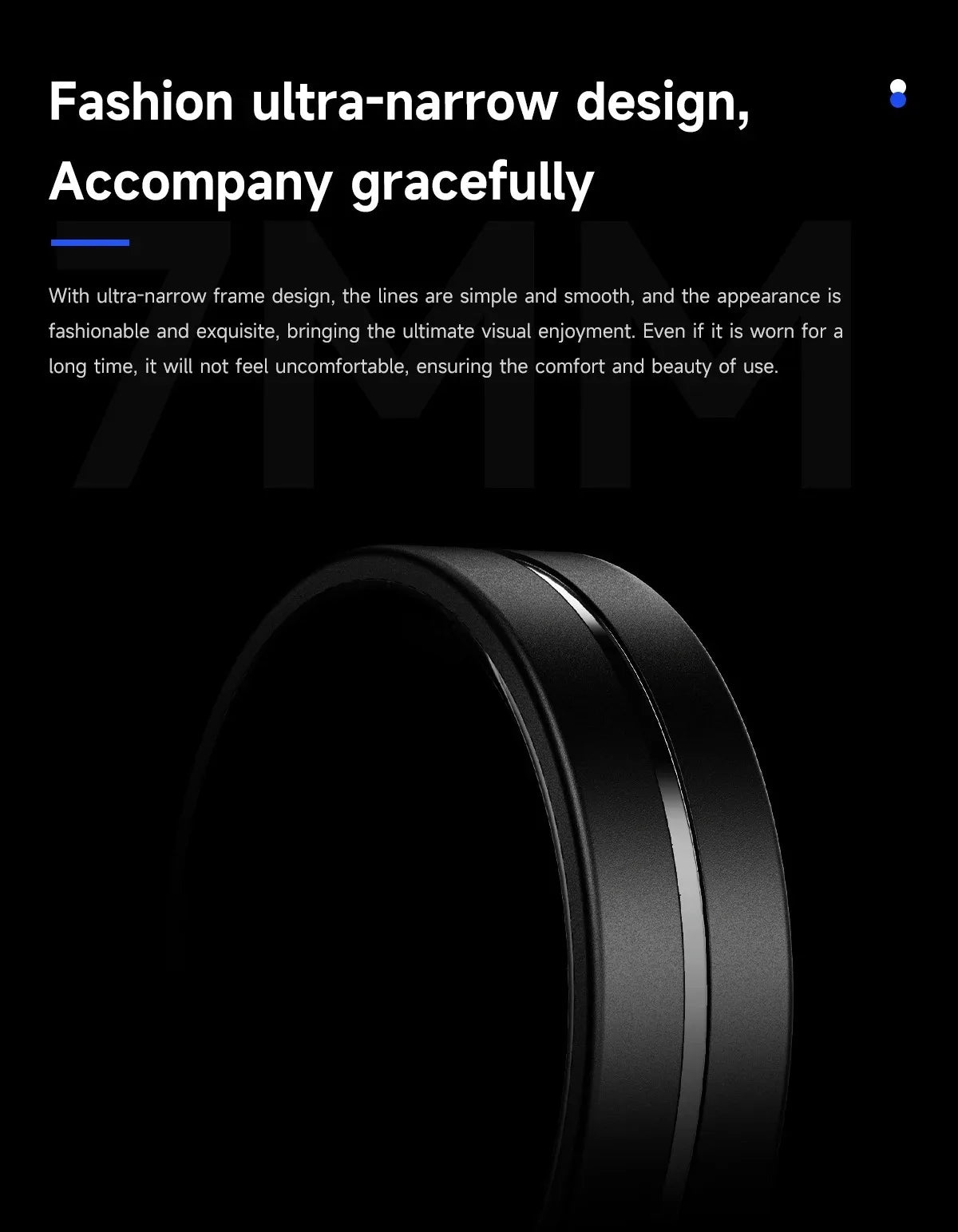 Smart Health Ring Comprehensive Monitoring Elegant Design Multi-Functional Sports Tracker IP68 Waterproof Rings for Women Men