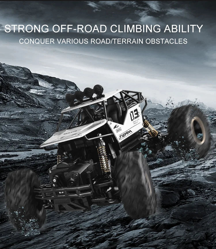 RC Off road Truck 1/12 4WD RTR Durable Beginner All Terrain RC Car High Speed 20Km/h Remote Control Monster Truck Adult Gift Toy