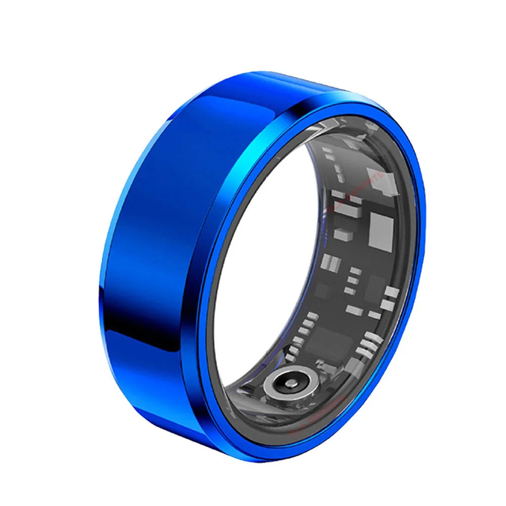 NEW Smart Ring Military Grade Titanium Steel Smart Rings for Women Men Health Monitoring IP68 & 5ATM Waterproof Multi-sport Mode