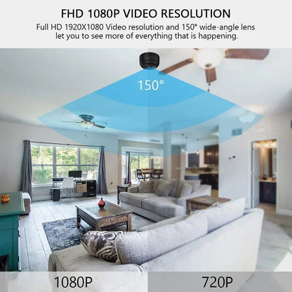 A9 Smart Home Security Camera WiFi Wireless 1080P Video Surveillance Remote Monitoring Motion Detection Night Vision Recorder