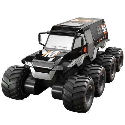  JJRC Q137 8x8 2.4G Remote Control Car 8wd Off-road Amphibious Stunt Vehicle 8-Wheel Speed Racing Truck Waterproof Crawler Toys