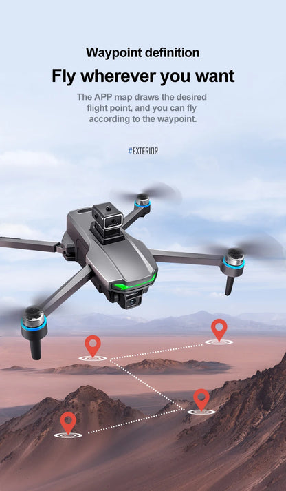 Beast SG601 PRO With Screen GPS Drone Aerial 8K HD Professional Quadcopter Obstacle Avoidance Brushless Remote Control Aircraft