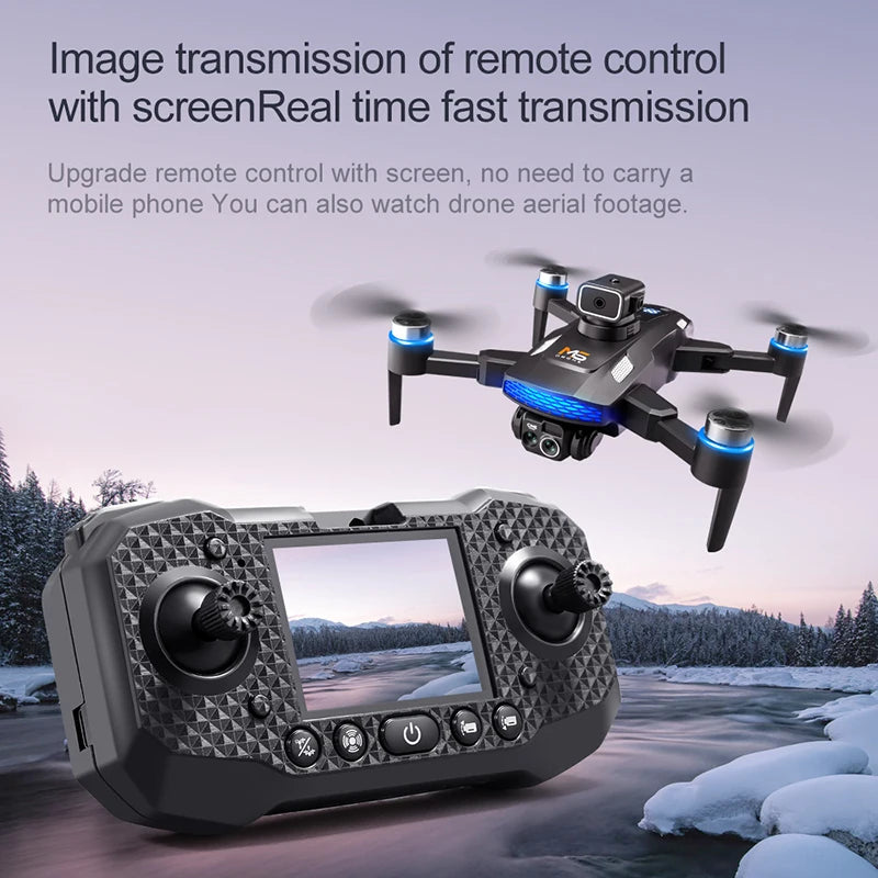 Xiaomi Mijia M6 Drone Professional 8K Camera Dron 5G With Screen Remote Control Rc Dron Avoidance Aerial Quadcopter Kid Toy Gift