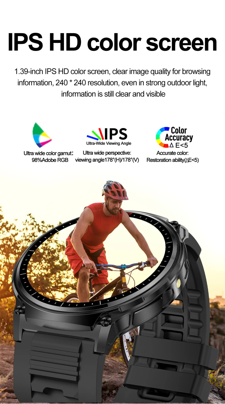 GPS NFC Compass Watch For HUAWEI GT5 Pro Smart Watch Men Altitude Bluetooth Call GPS HD 360*360 Screen Motion Tracking Watch