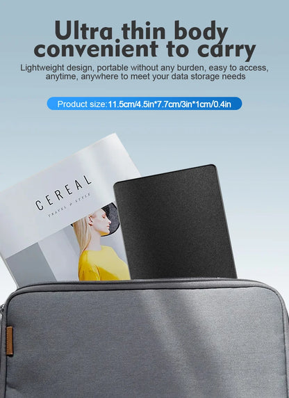 Portable HD External Hard Drive, 320GB, 500GB, 1TB, USB 3.0, HDD for PC, MacBook, PS4, PS5, 2.5"