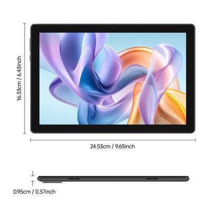 I-Atar 10-inch Android 12 tablet, quad-core processor, 4GB RAM, 64GB ROM, 128G expandable tablet, high-definition touchscre
