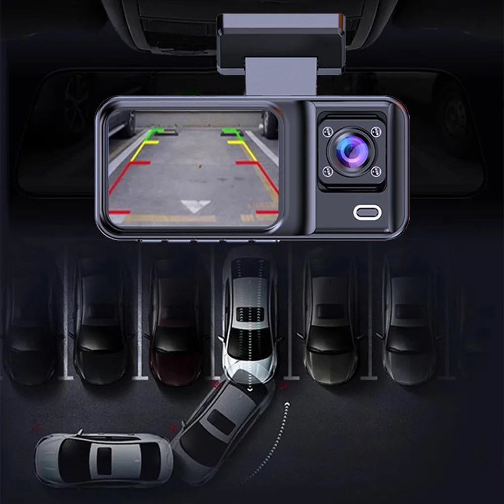 Dash Cam for Cars Camera Black Box 3 Channel /2 Channel  1080P Video Recorder Rear View Camera for Vehicle Car DVR car accessory