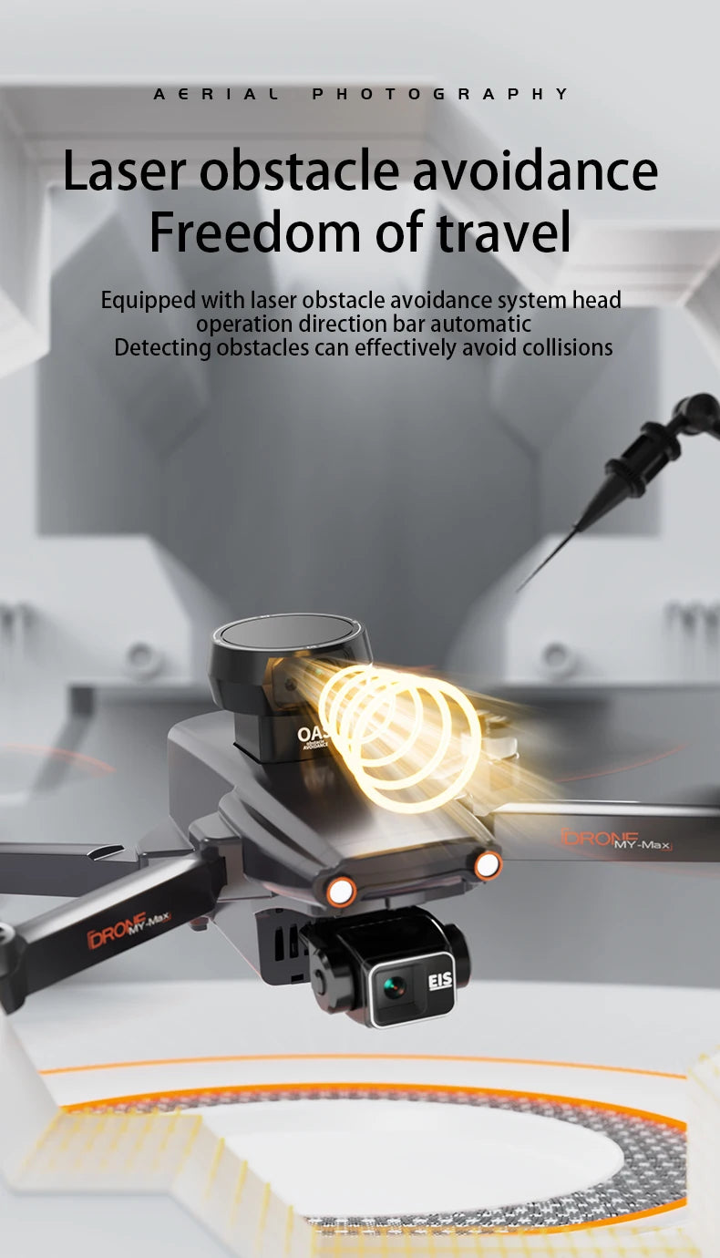 jjrc M105 3-axis Gimbal Screen Control relay version 4.5inch Remote Control Folding GPS Drone Brushless Obstacle Avoidance 8K HD