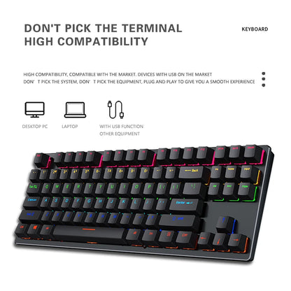 K620 Mini Backlit RGB Gaming Mechanical Keyboard Gamer Mechanic Kit 60 Percent DIY Custom PBT Keycap Hotswap Pink White USB PC