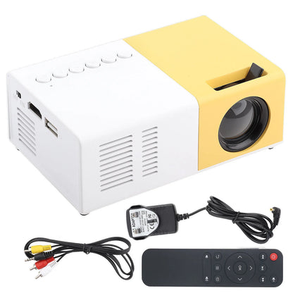 Projector 5 X 3.2 X 1.9In Portable Small Size Stylish 1080P LED Projector Convenient Practical for Travel Movies Games Camping