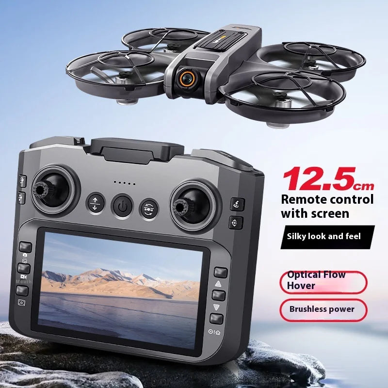 2025 New Xiaomi S156 Professional Drone With 8k Camera 5g Wifi Fpv Uav Quadcopter Obstacle Avoidance Remote Control Screen