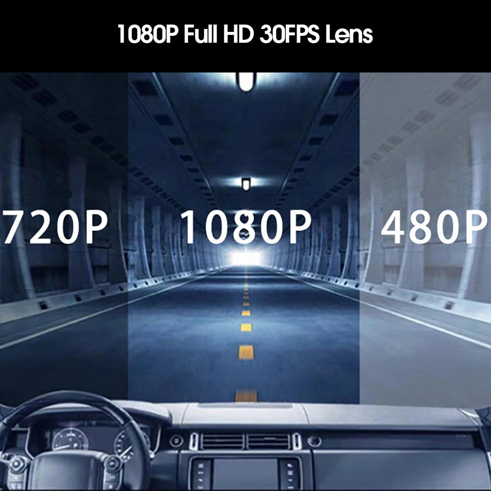 Dashcam Dash Cam Dash Car Camera Full HD Car DVR USB Video Recorder for Android Smart System With Adas WiFi Connect Night Vision