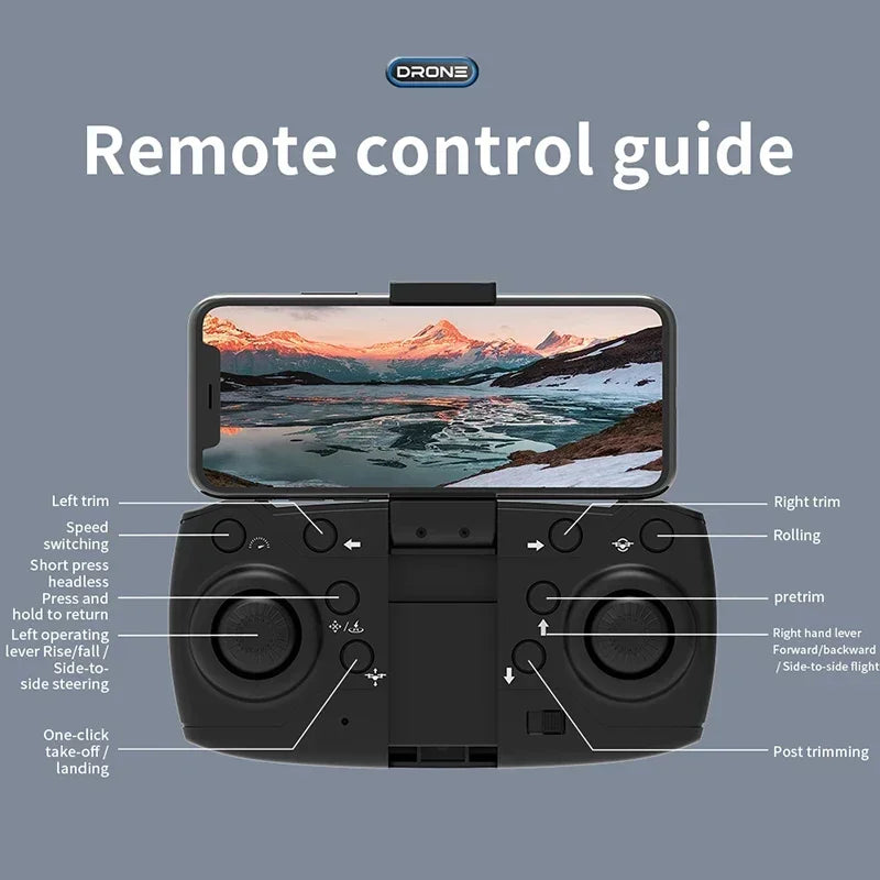 Foldable New E88 Pro RC Drone With 4K Professional 1080P Wide Angle Dual HD Camera WIFI FPV Quadcopter Height Hold