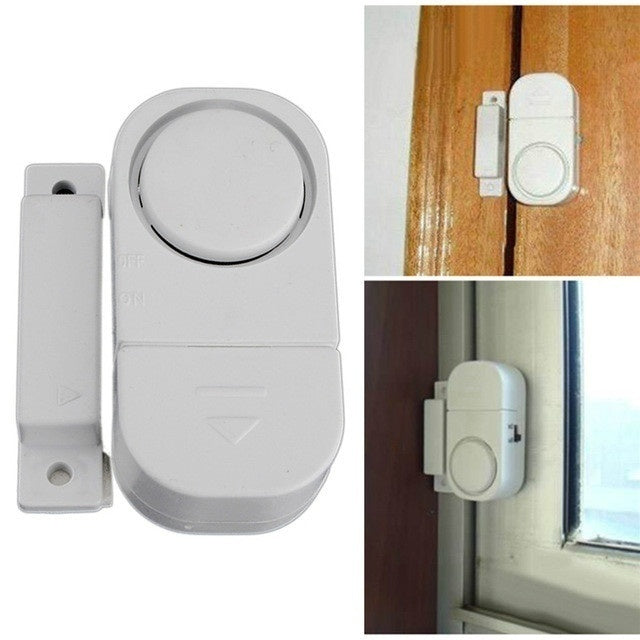 Door and Window Alarm Security Wireless Home Window Door Anti-theft Security Alarm System Magnetic Sensor