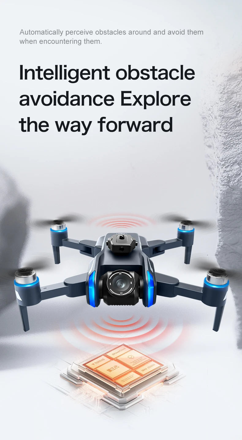 XT808 Drone 4K Professional 8K Camera with 5G WiFi FPV Dron Screen Remote Control Brushless Obstacle Avoidance  RC Quadcopter