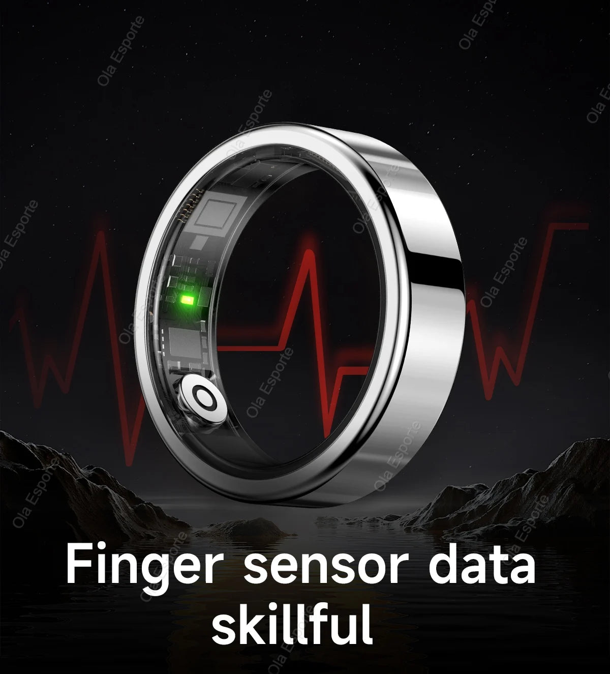 R09 Smart Ring 2025 Gesture control Sleep Health Monitor Bluetooth Rings IP68 Waterproof Sports Modes Smartring Men Women gifts