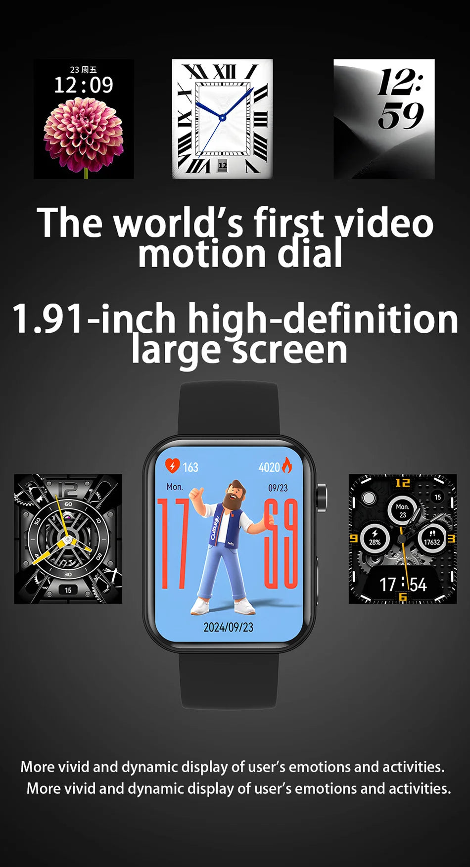 Smart Watch with Camera 32MB + 512MB Memory Multifunction Watch Men's Sports Bluetooth Call Smartwatch Android IOS