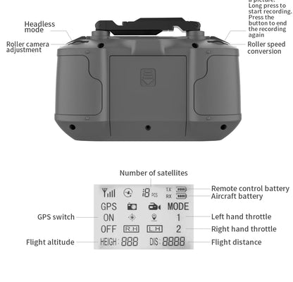 L600-1/L600 PRO MAX Remote control drone with screen Dual camera 4K Professional dron with camera GPS FPV quadcopter 3KM flight