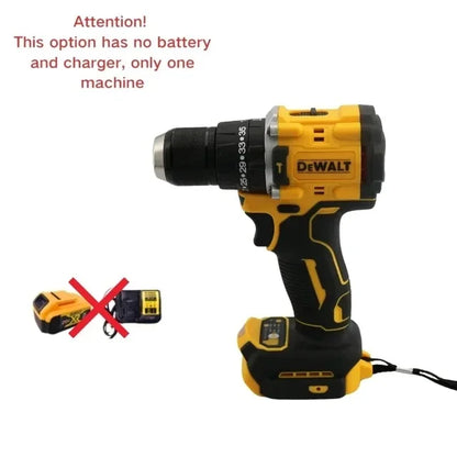 2025 NEW DEWALT Lithium Battery 20V Rechargeable Brushless Compact Electric Screwdriver Hand Drill Impact Drill DCD805 tool