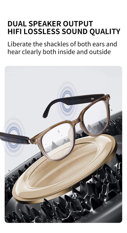 Smart glasses new color-changing lenses multifunctional sunglasses transparent anti-blue light eye protection for men and women