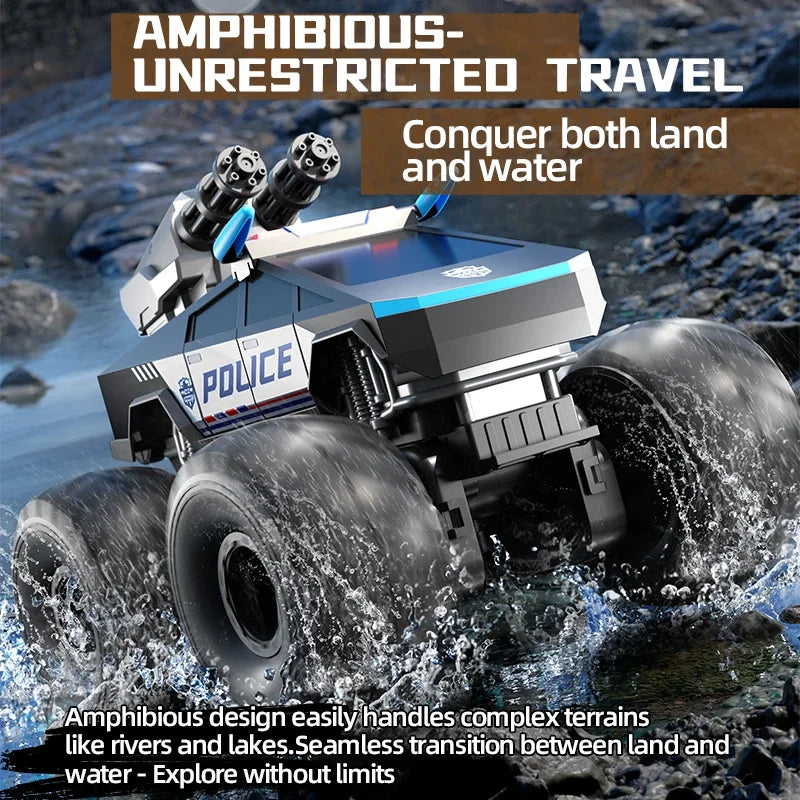 RC Car Amphibious Climbing Off-Road Drift Vehicle Children's Toy 2.4G Remote Control Cars Model Toys for Boys Christmas Gifts